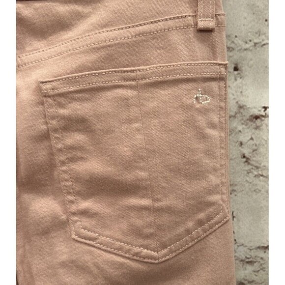 Rag & Bone Womens Jeans High Rise Skinny Jean Pink Blush Twill Denim Size 26 - Picture 4 of 4